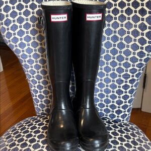 Hunter Classic Black Waterproof Boots